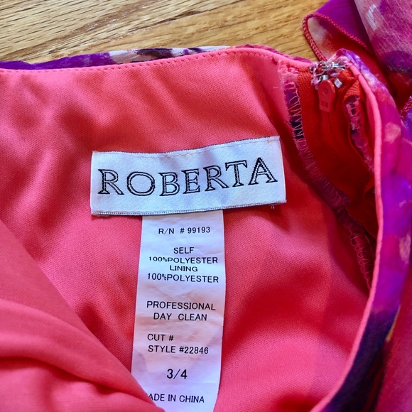 Roberta high-low strapless dress size 3/4 - Picture 7 of 7